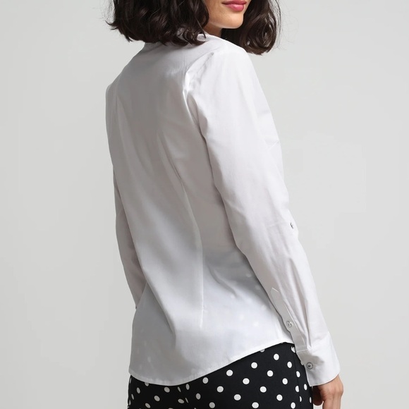 Women’s Tops | Double-Button Secret Snap - NY&C Madison Shirt® - Picture 5 of 7
